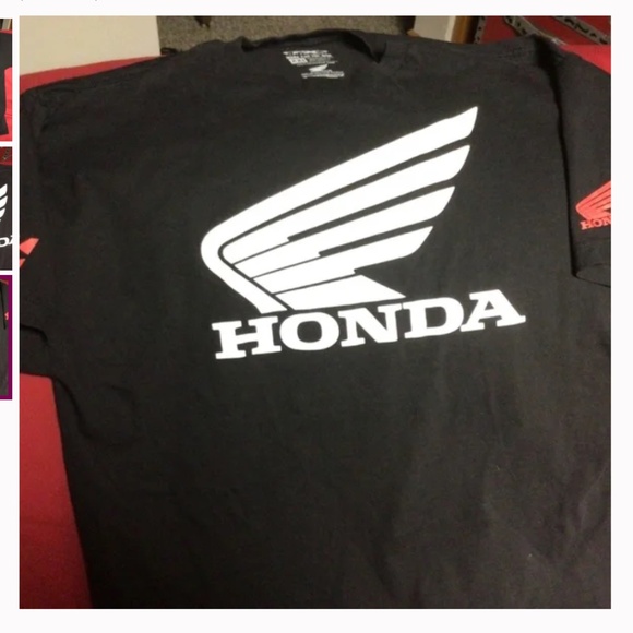 HONDA /FOX RACING tshirt - Picture 2 of 3